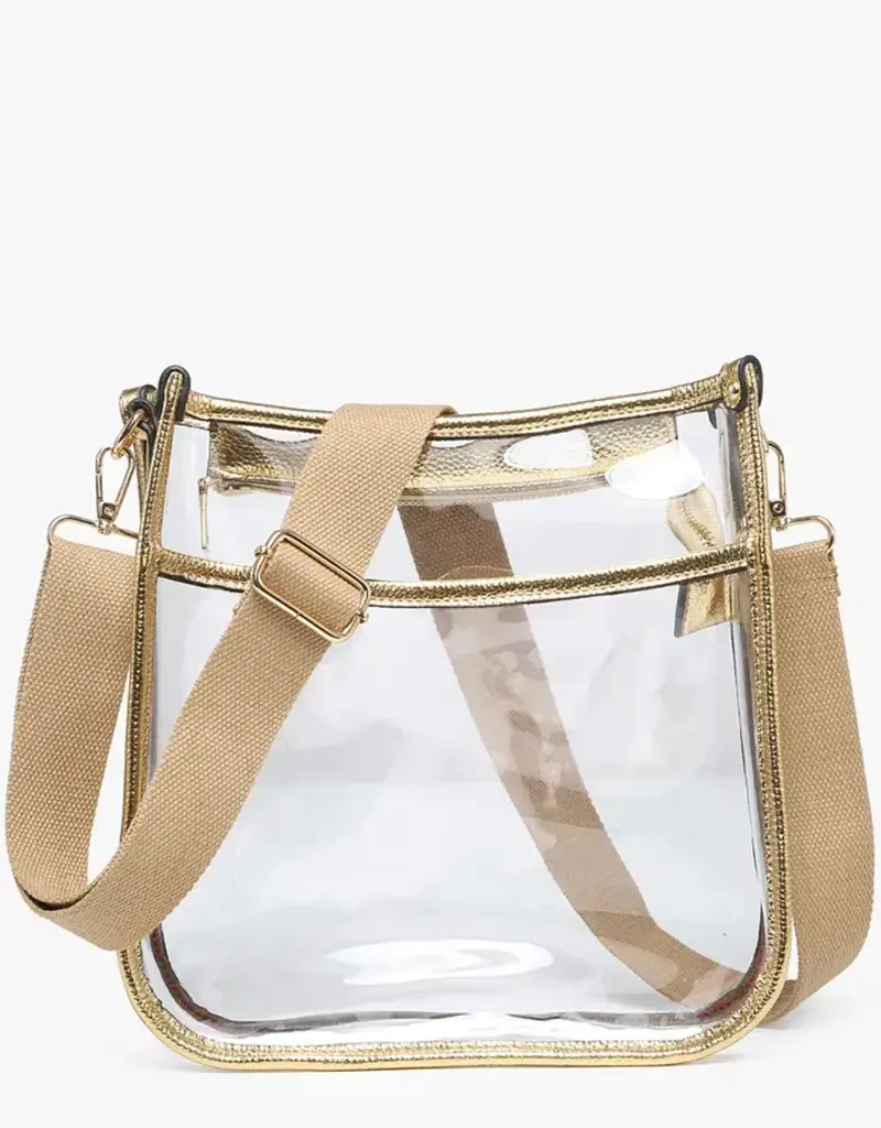 509 Broadway Posie Clear Crossbody