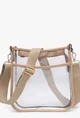 509 Broadway Posie Clear Crossbody