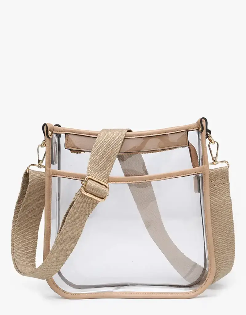 509 Broadway Posie Clear Crossbody