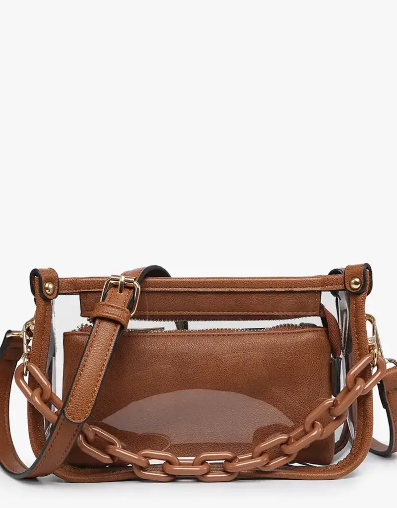 509 Broadway Jessica Clear Crossbody
