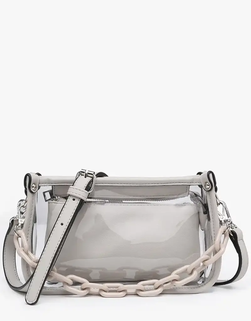 509 Broadway Jessica Clear Crossbody