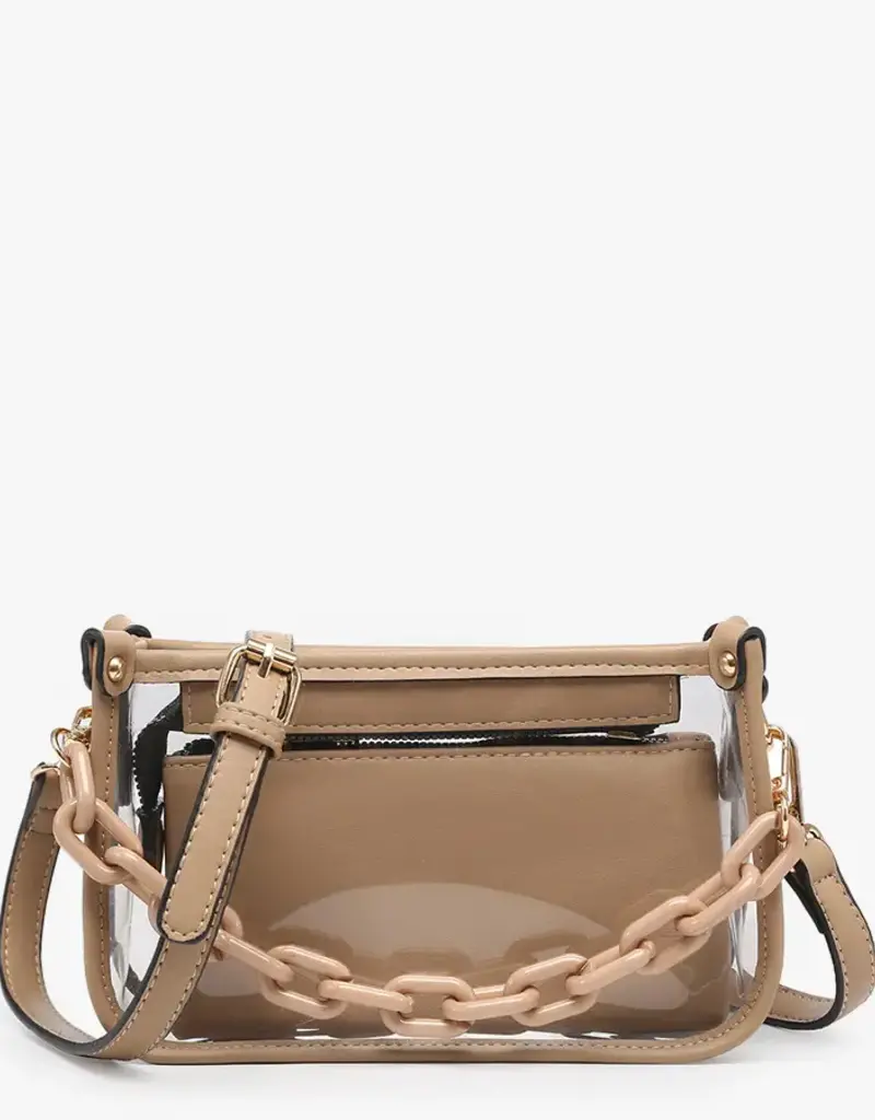 509 Broadway Jessica Clear Crossbody