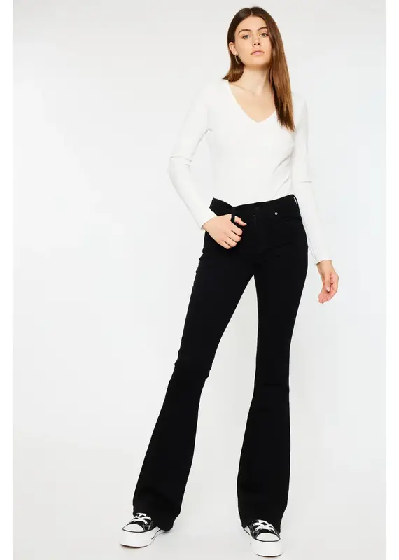 509 Broadway Mid Rise Flare Jeans