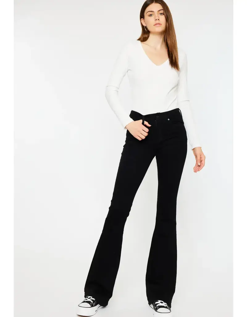 509 Broadway Mid Rise Flare Jeans