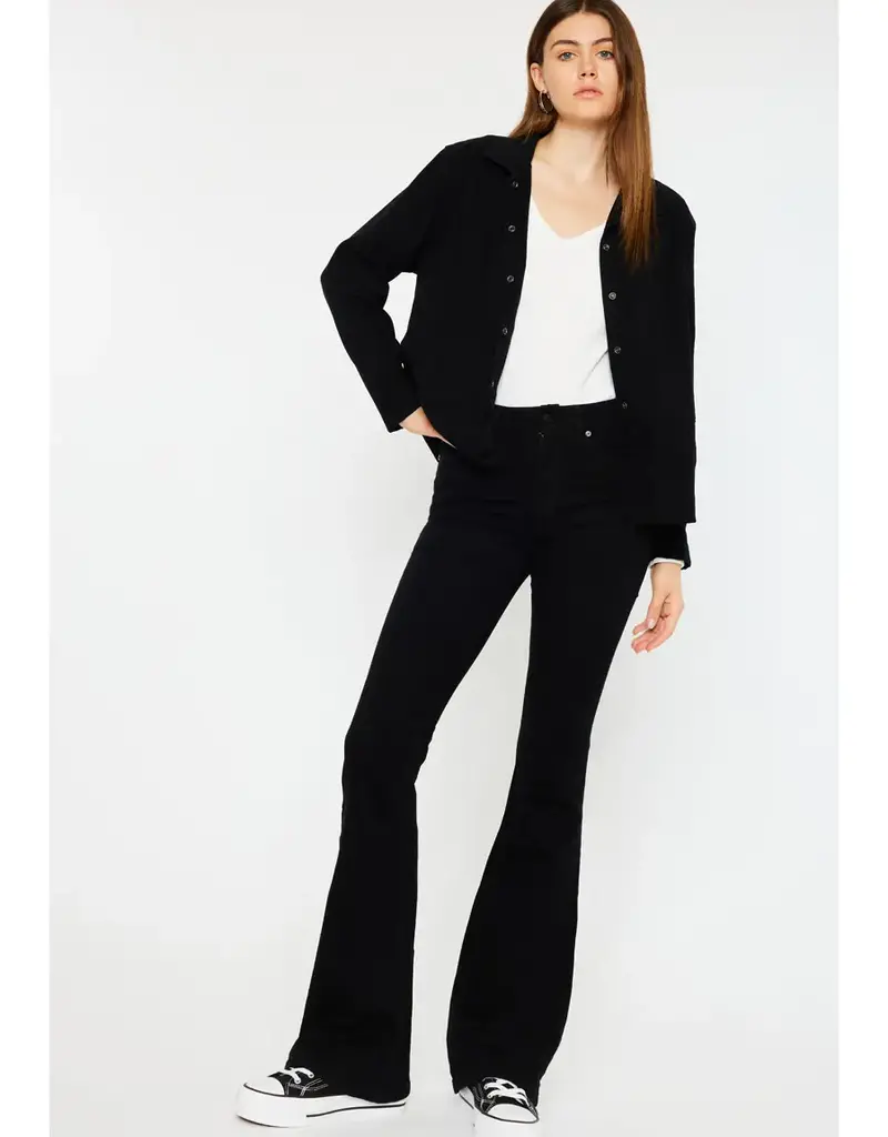 509 Broadway Mid Rise Flare Jeans