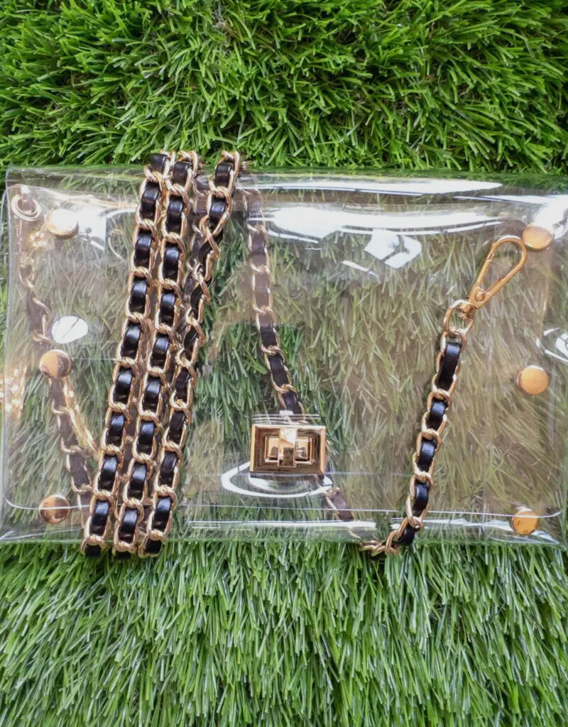 509 Broadway Fan Girl Petite Clear Bag