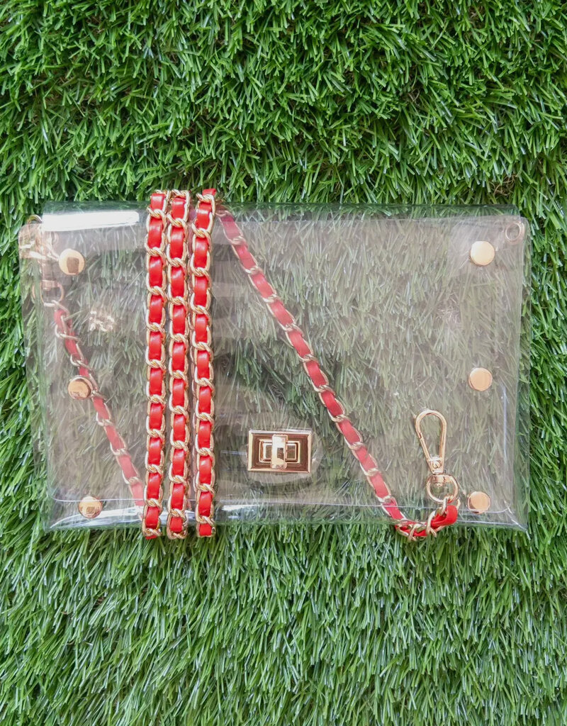 509 Broadway Fan Girl Petite Clear Bag