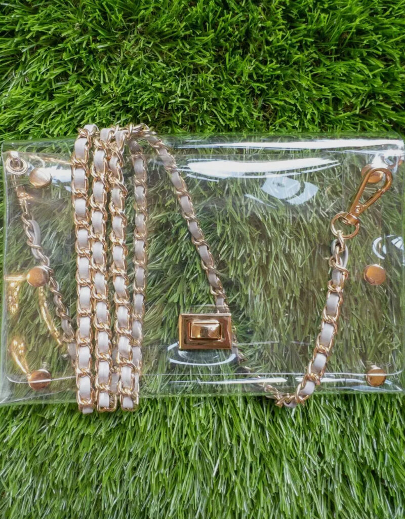 509 Broadway Fan Girl Petite Clear Bag