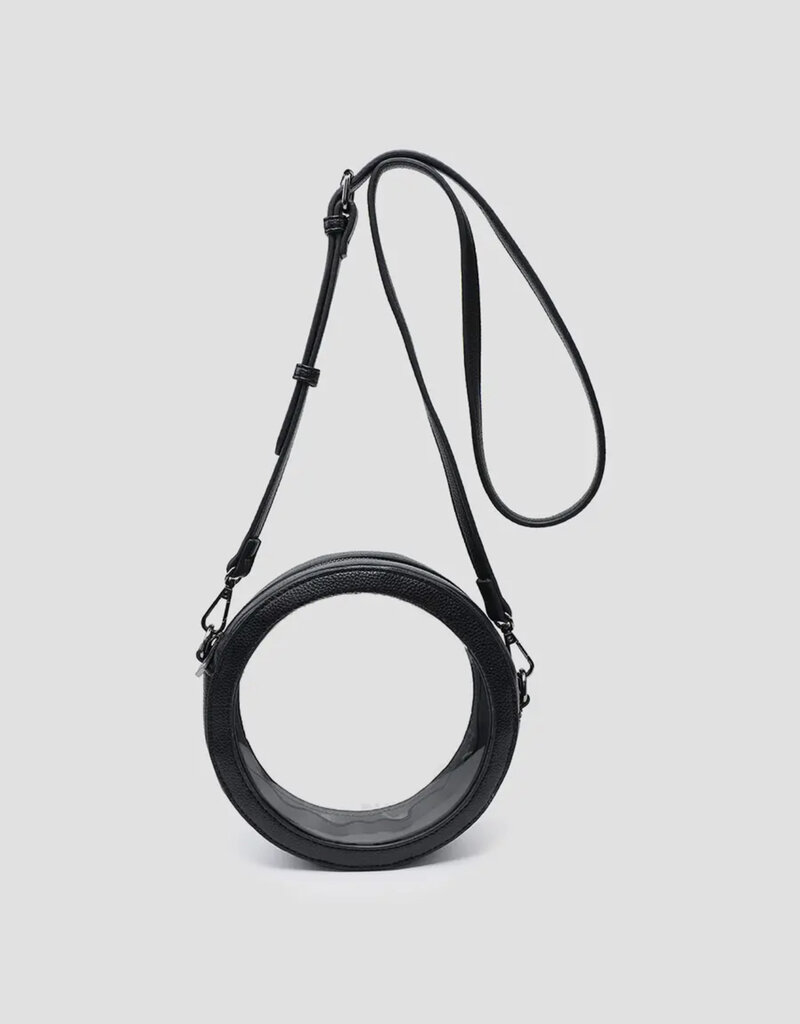 509 Broadway Clear Circular Crossbody Bag