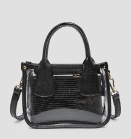 509 Broadway Stacey Clear Satchel