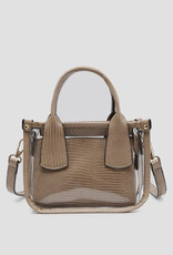 509 Broadway Stacey Clear Satchel
