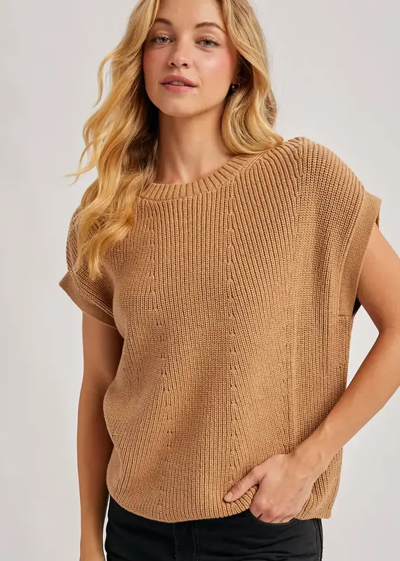 509 Broadway Batwing Sleeved Knit Sweater Top