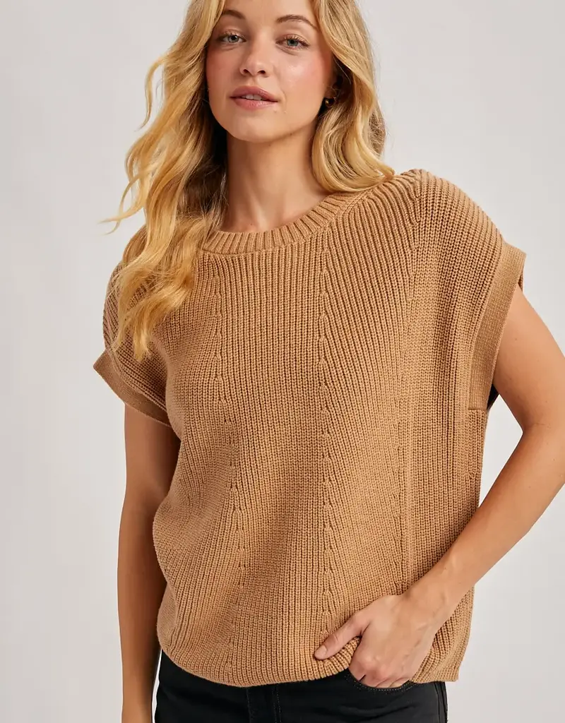 509 Broadway Batwing Sleeved Knit Sweater Top