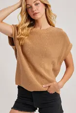 509 Broadway Batwing Sleeved Knit Sweater Top