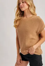 509 Broadway Batwing Sleeved Knit Sweater Top