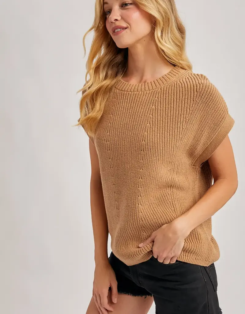 509 Broadway Batwing Sleeved Knit Sweater Top