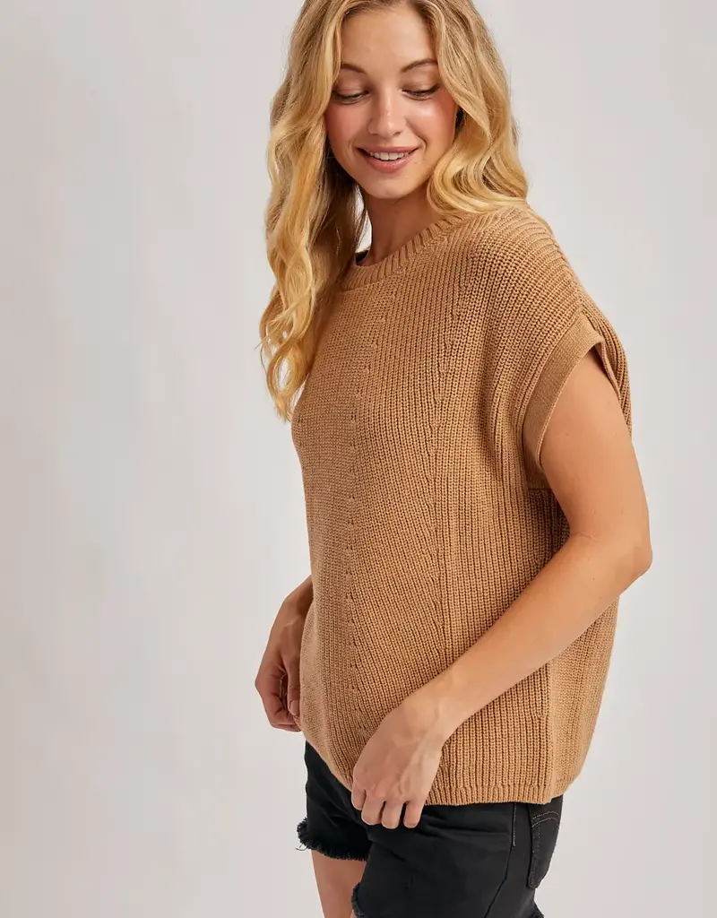 509 Broadway Batwing Sleeved Knit Sweater Top