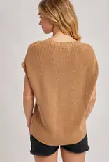 509 Broadway Batwing Sleeved Knit Sweater Top