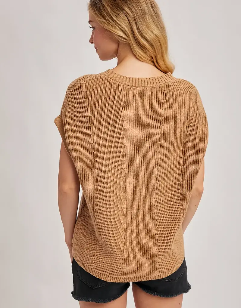 509 Broadway Batwing Sleeved Knit Sweater Top