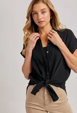 509 Broadway Essential Button Up Cotton Shirt