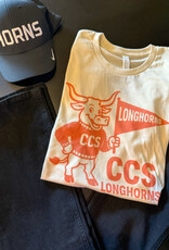 509 Broadway Vintage Longhorn Mascot Tee