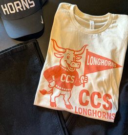 509 Broadway Vintage Longhorn Mascot Tee