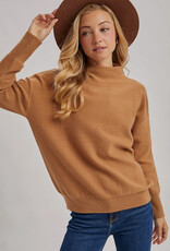 509 Broadway Funnel Neck Knit Sweater