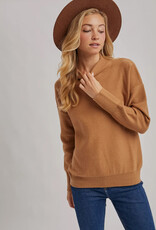 509 Broadway Funnel Neck Knit Sweater
