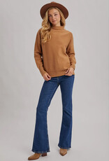 509 Broadway Funnel Neck Knit Sweater