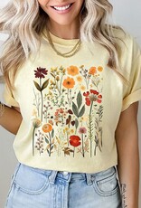 509 Broadway Fall Flower Comfort Colors Tee