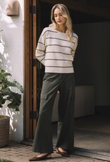 509 Broadway Crewneck Stripe Sweater