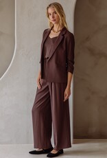 509 Broadway Shirred Sleeve Blazer