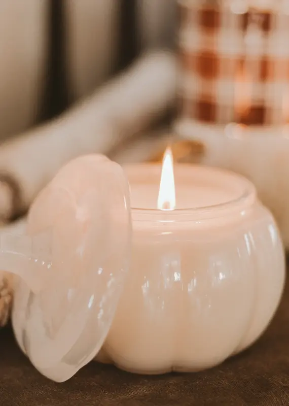 509 Broadway WARM & COZY 20oz Pumpkin Jar