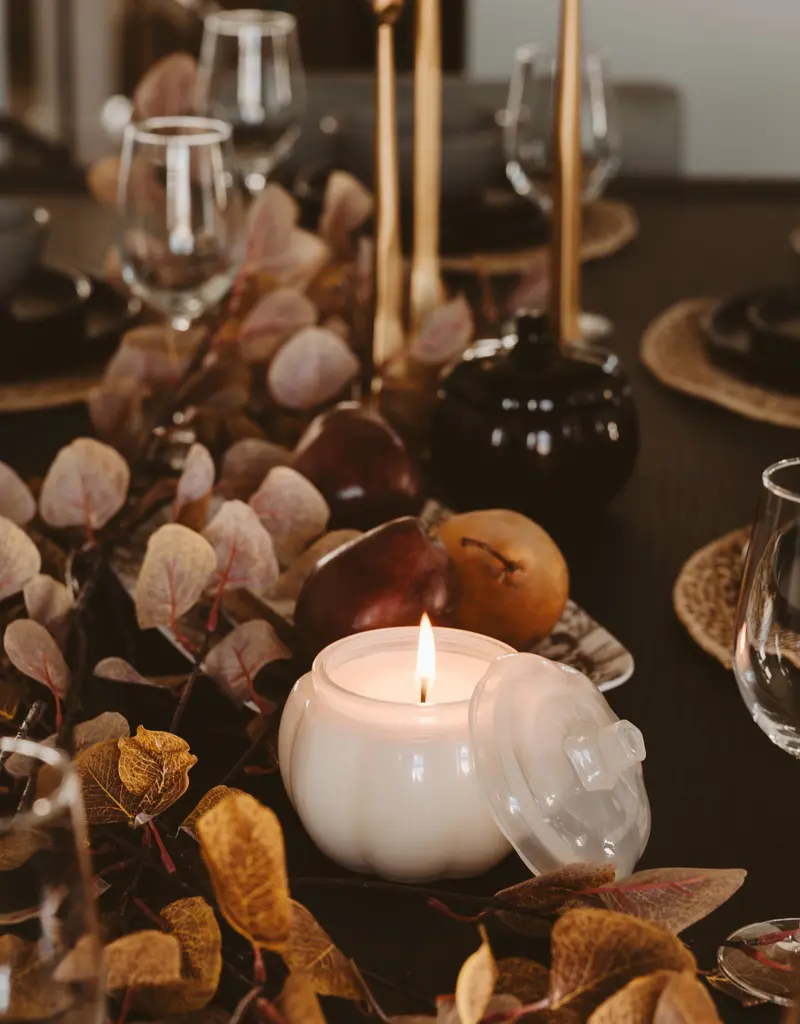 509 Broadway WARM & COZY 20oz Pumpkin Jar