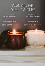 509 Broadway WARM & COZY 20oz Pumpkin Jar