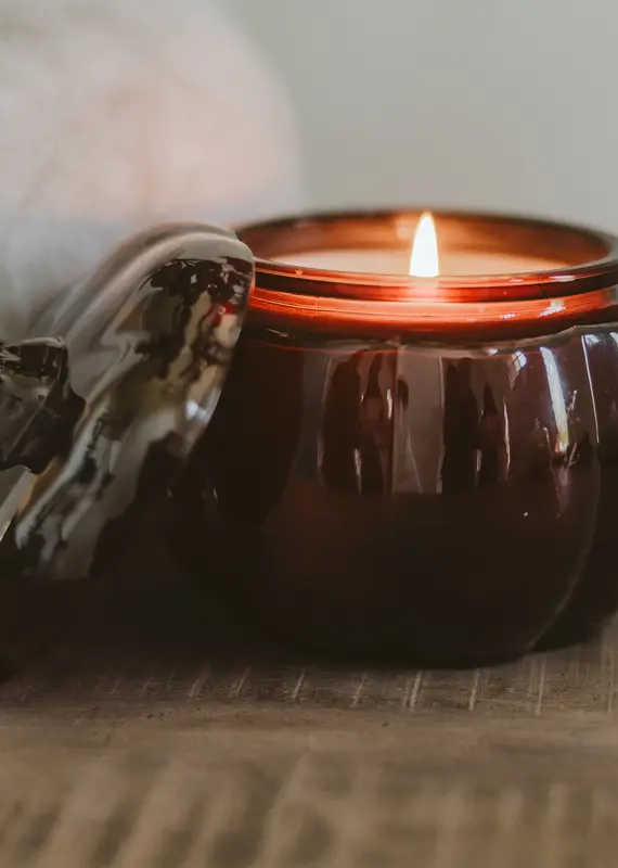 509 Broadway HELLO FALL 20oz Pumpkin Jar Candle