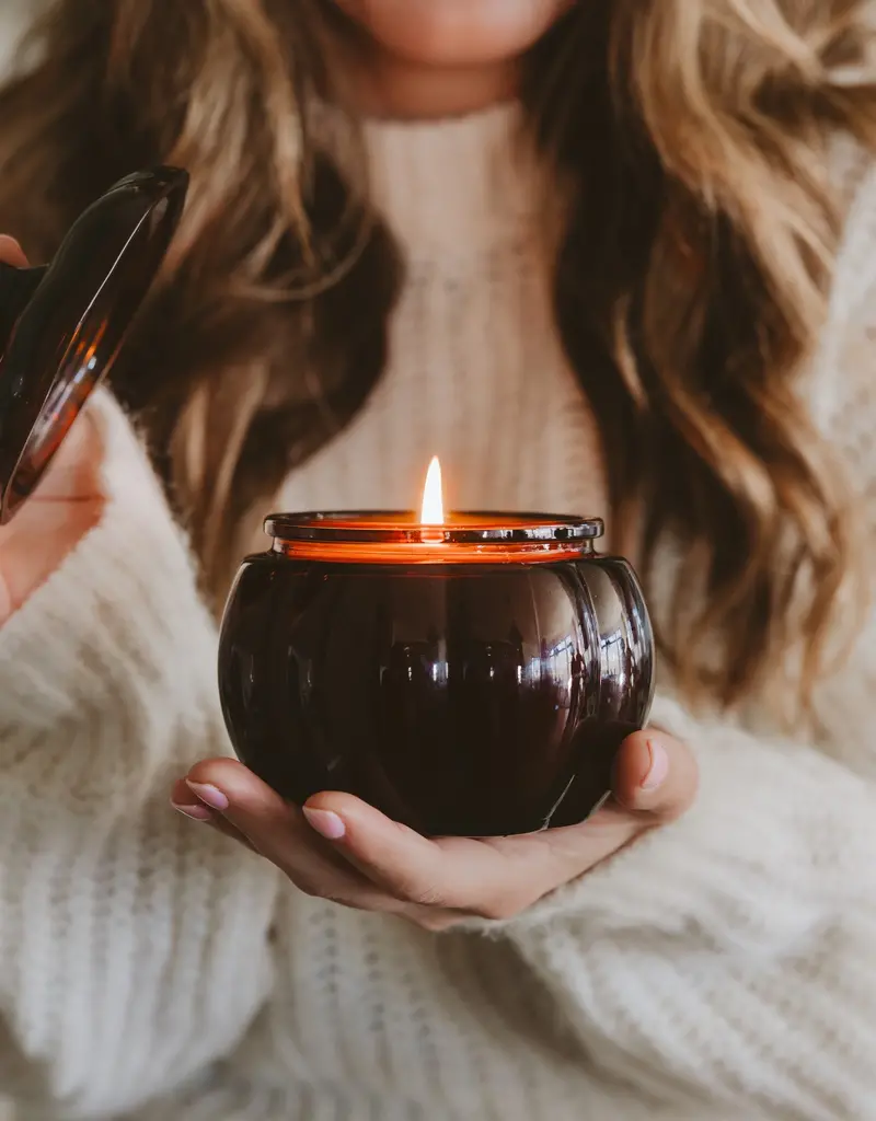 509 Broadway HELLO FALL 20oz Pumpkin Jar Candle