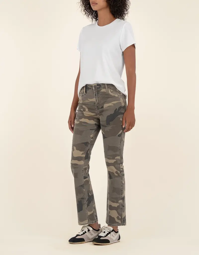 KUT From The Kloth Kelsey High Rise Ankle Flare