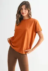 509 Broadway Shoreline Pima Cotton Slouchy Tee
