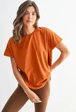 509 Broadway Shoreline Pima Cotton Slouchy Tee