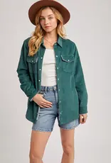 509 Broadway Corduroy Sherpa Lined Jacket