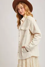 509 Broadway Corduroy Sherpa Lined Jacket