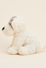Warmies White/Gray Curly Dog Warmies