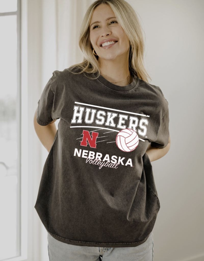 509 Broadway Nebraska Husker Volleyball Tee