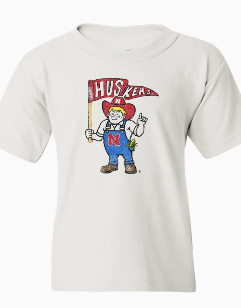 509 Broadway Children Nebraska Mascot Tee