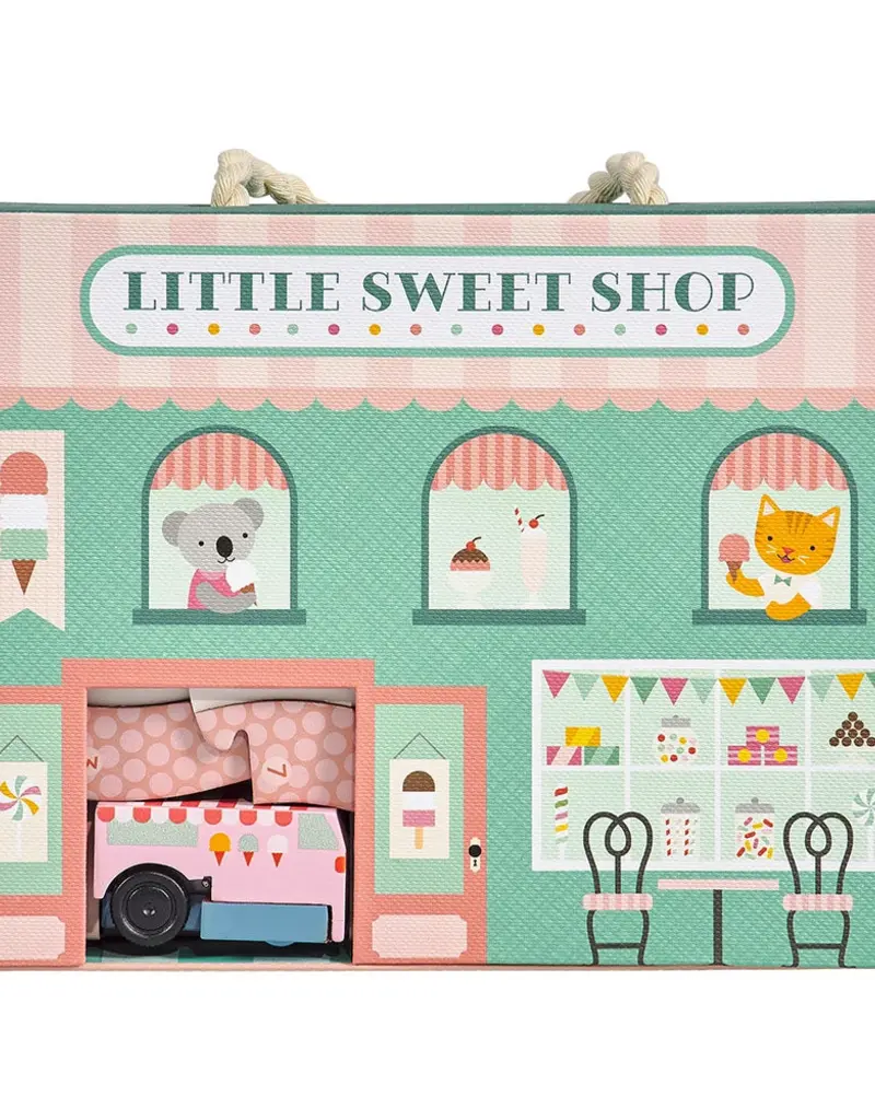 509 Broadway Wind Up & Go Sweet Shop Play Set