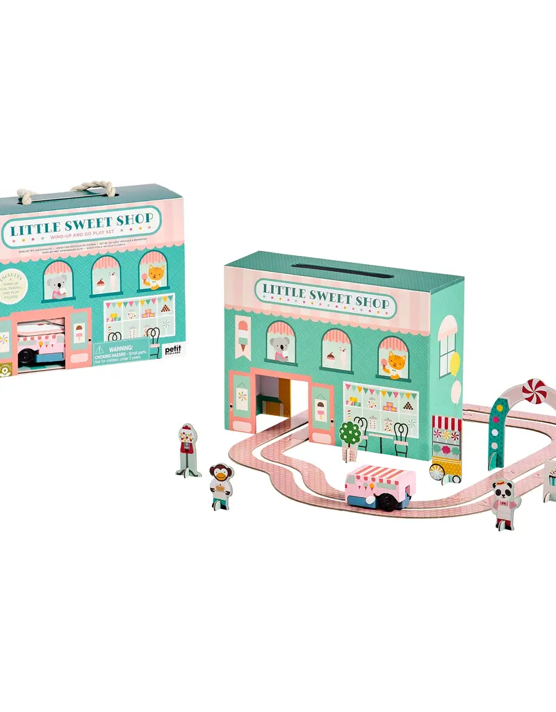 509 Broadway Wind Up & Go Sweet Shop Play Set