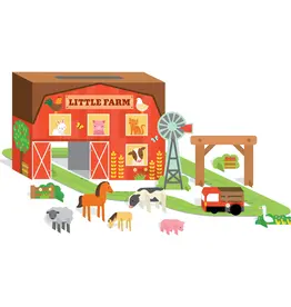 509 Broadway Little Farm Wind Up and Go Playset