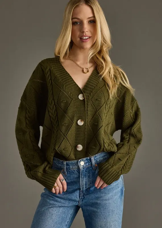 509 Broadway Button Up Cardigan