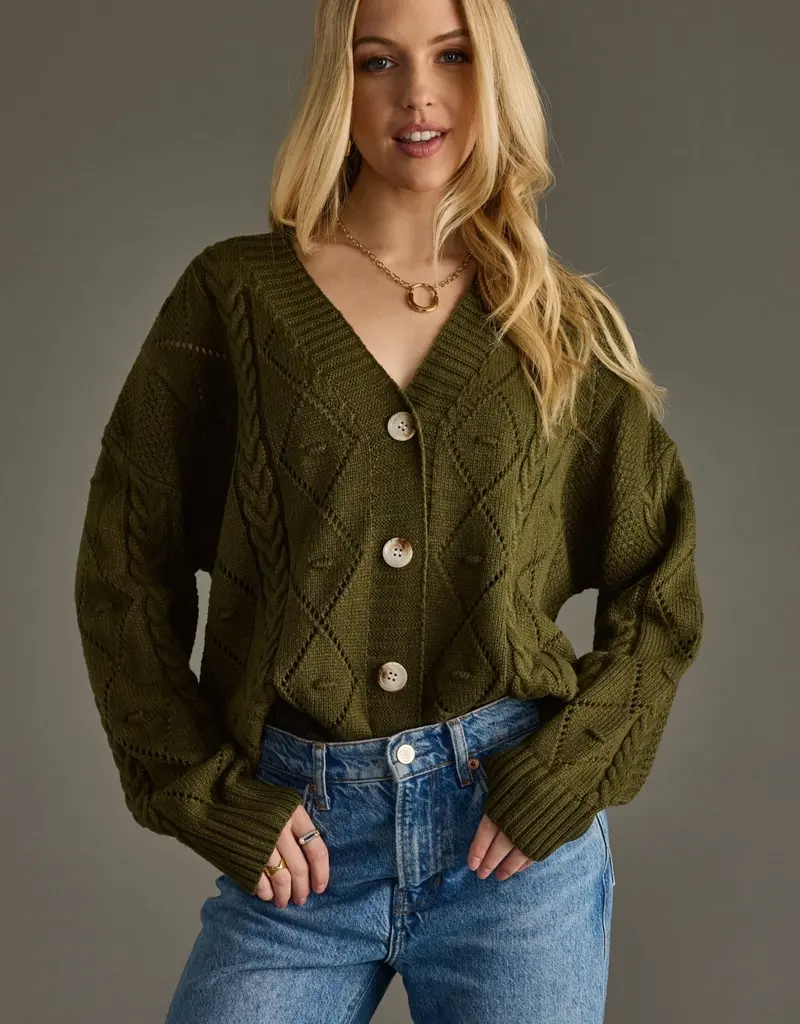 509 Broadway Button Up Cardigan
